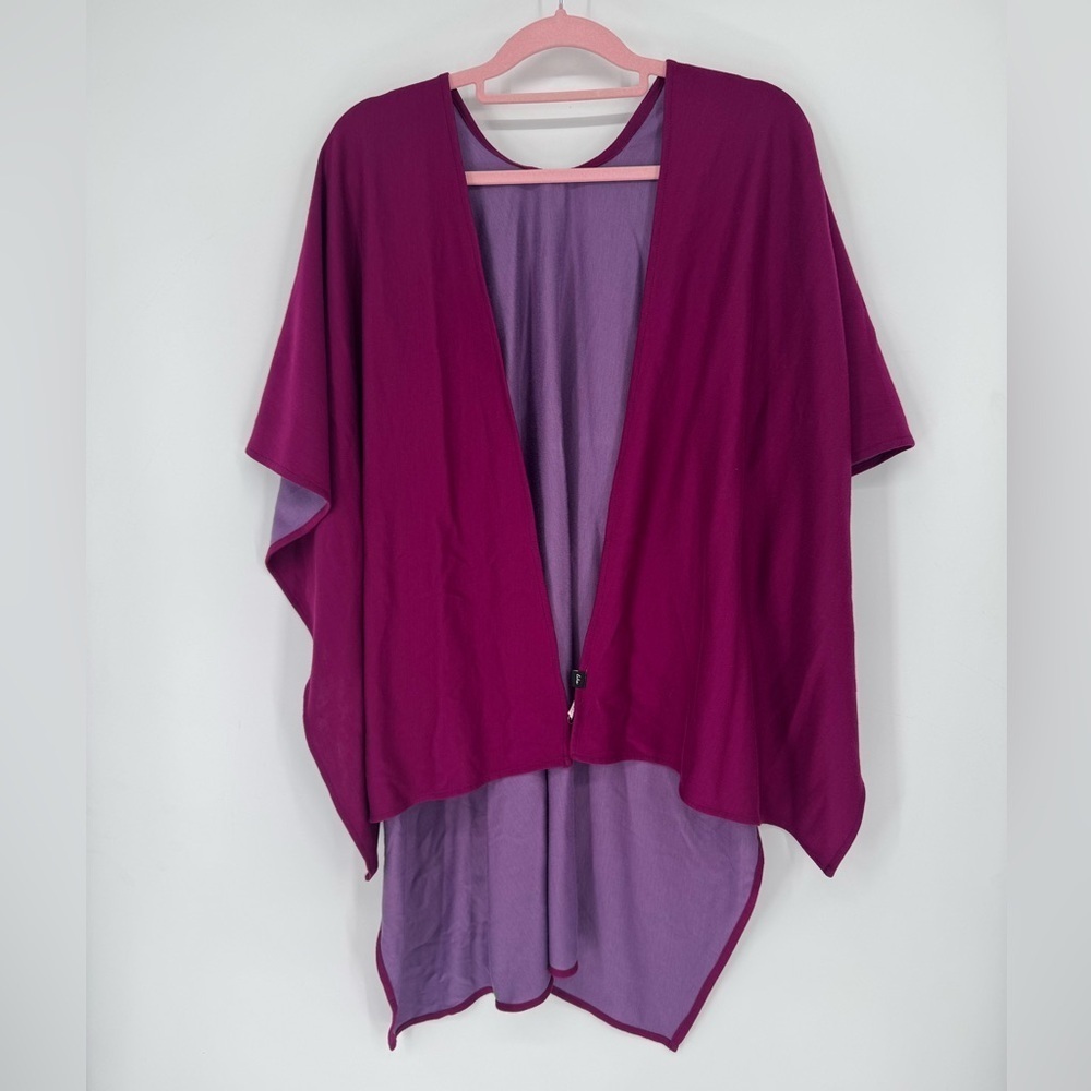 Echo Women's Magenta Kimono Cardigan One Size Open Front Lightweight Boho Layer